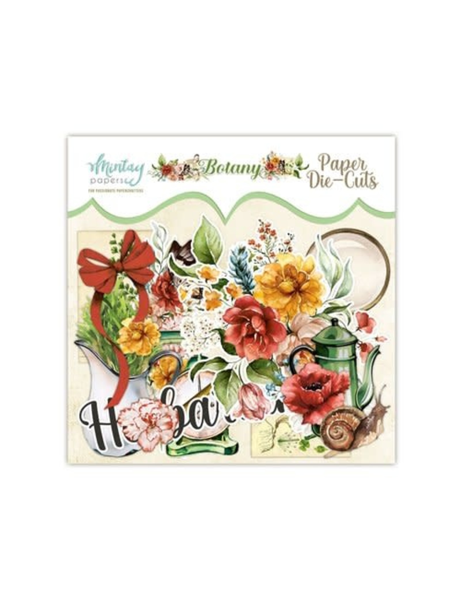 Mintay Papers Botany Paper Die Cuts 53 pcs