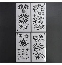 Elizabeth Craft Designs Floral Stencils
