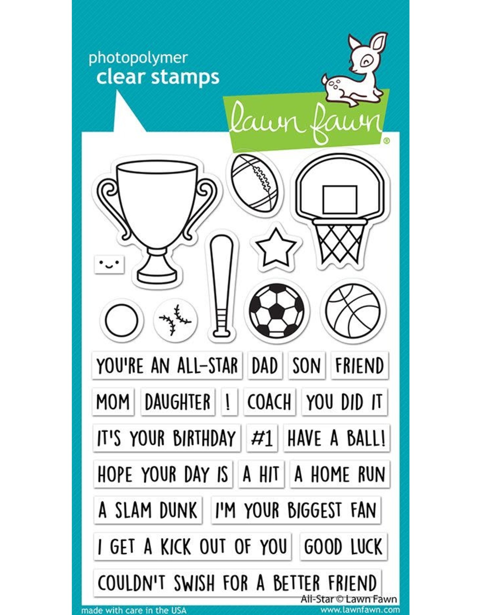 Lawn Fawn All-Star - Clear Stamps