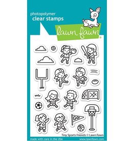 Lawn Fawn Tiny Sports Friends - Clear Stamps