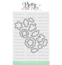 Pretty Pink Posh Spring Flowers Coordinating Dies