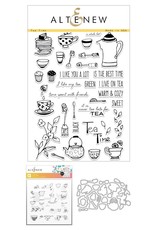 ALTENEW Tea Time Stamp & Die & Stencil Bundle
