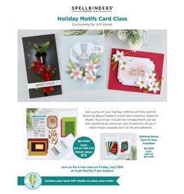 Spellbinders AIR Exclusive Holiday Motifs Bonus Card Kit