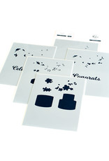 PINKFRESH STUDIO Celebrate in Style layering stencil