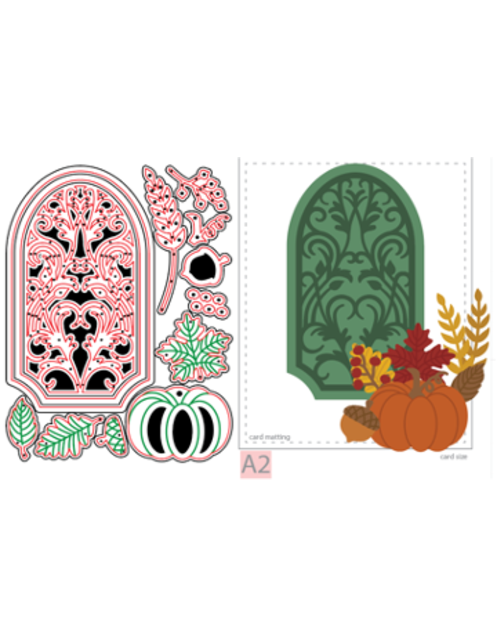 Spellbinders AIR Exclusive Seasonal Motifs Add-On Fall Label Motifs