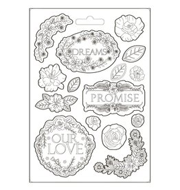 Stamperia Garden of Promises-Dreams-Soft Maxi Mould A5
