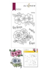 ALTENEW Floral Henna Stamp & Die & Stencil Bundle