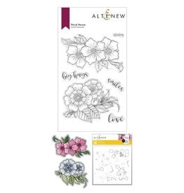 ALTENEW Floral Henna Stamp & Die & Stencil Bundle