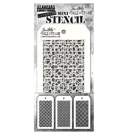 Tim Holtz - Stampers Anonymous MINI STENCIL SET #52