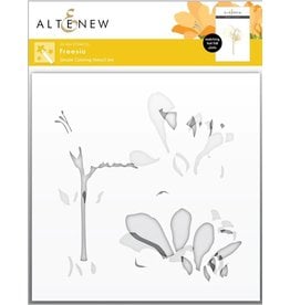 ALTENEW Freesia Coloring Stencil