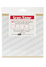 Scor-Pal SCOR-TAPE 6" x 6" Adhesive Sheets (5 per pack)