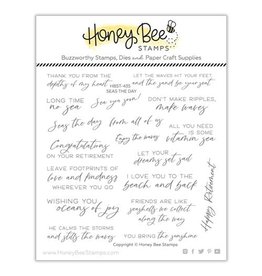 Honey Bee Seas the Day - 6x6 Stamp Set