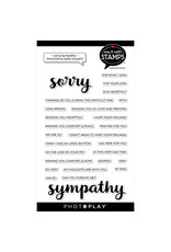 PHOTOPLAY Sorry/ Sympathy 4x6 Stamp Set