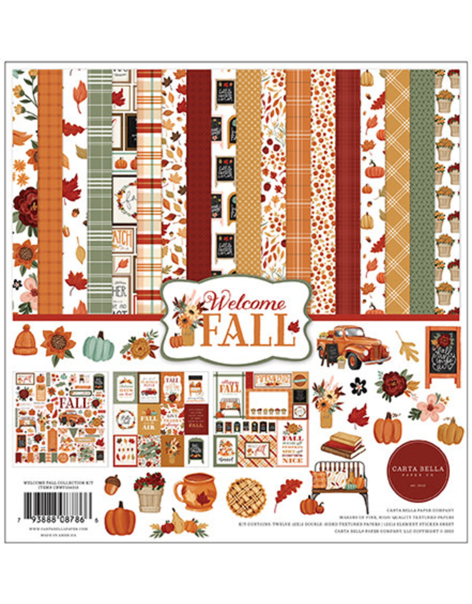 Carta Bella Welcome Fall Collection Kit