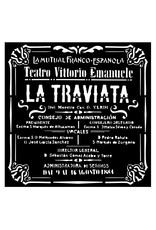 Stamperia La Traviata - Stencil 18X18CM