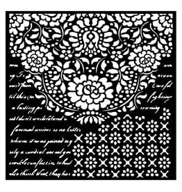 Stamperia Lace - Stencil 18X18CM