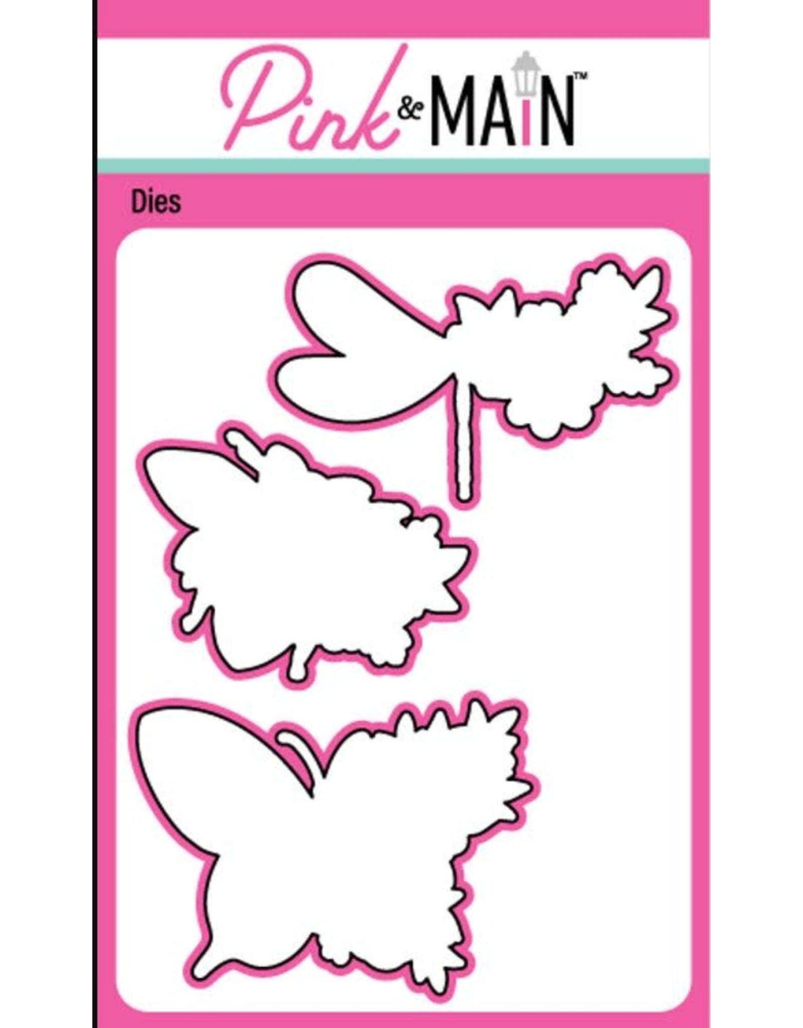Pink & Main Floral Wings Dies
