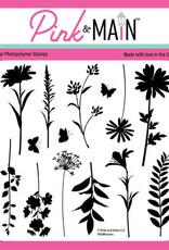 Pink & Main Wiidlflowers 6X6 Stamp Set