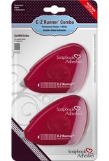 Scrapbook Adhesives E-Z Runner Combo- 2 red dispensers