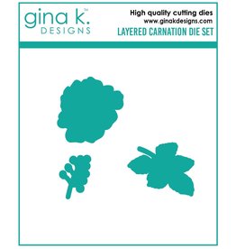 Gina K. Designs DIE- Layered Carnation