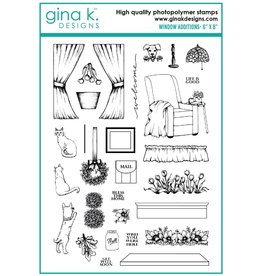 Gina K. Designs STAMPS- Window Additions