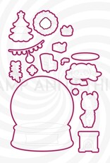 Stamp Anniething Shaken Not Stirred Outline Dies