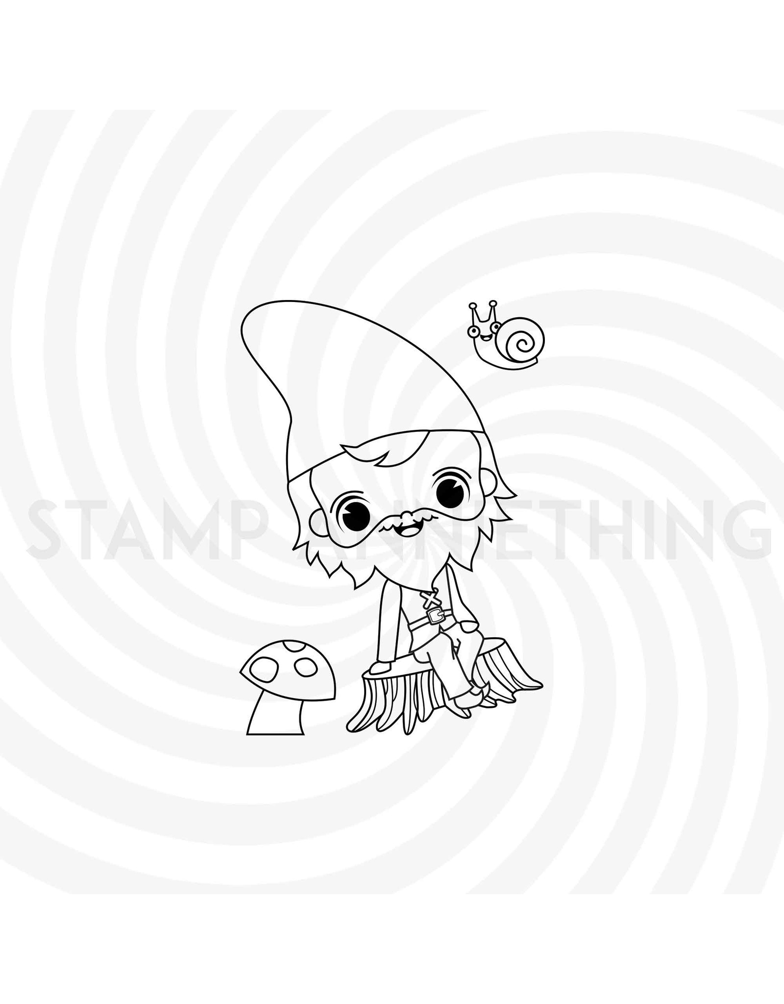 Stamp Anniething Jerome The Gnome Stamp Set