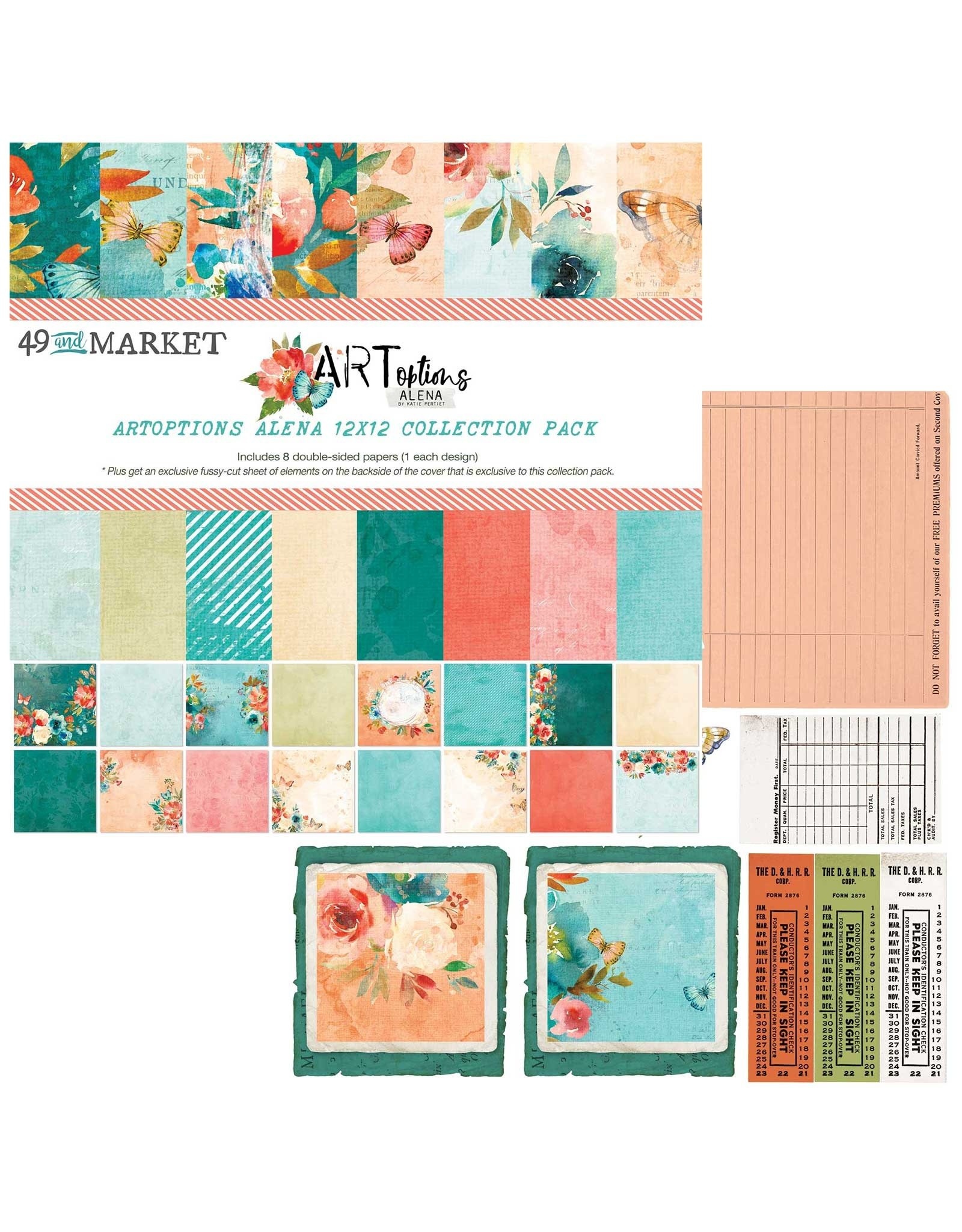 49 AND MARKET ARToptions ALENA COLLECTION - 12X12 PACK