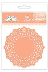 Doodlebug Design Mini Doilies (75 count) - Coral