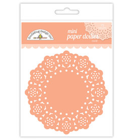 Doodlebug Design Mini Doilies (75 count) - Coral