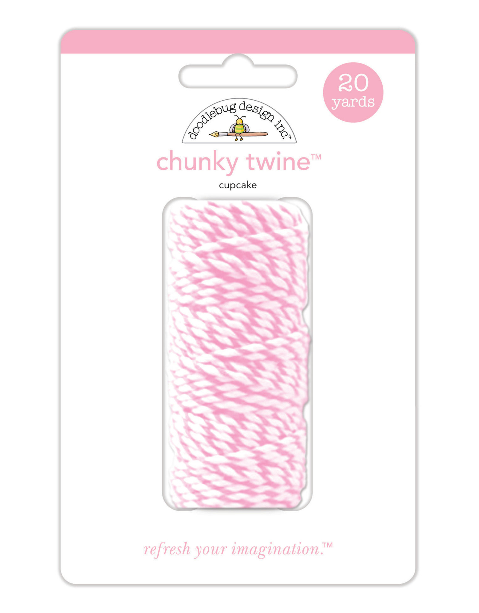 Doodlebug Design Chunky Twine - Cupcake