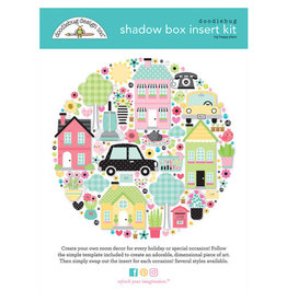 Doodlebug Design My Happy Place Shadow Box Kit