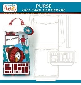 Dare 2B Artzy Purse Gift Card Holder Die