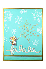 Lawn Fawn Snowflake Duo - Hot Foil Plates