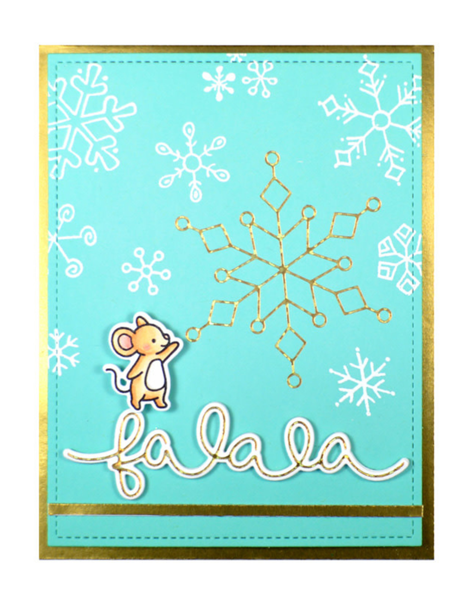 Lawn Fawn Snowflake Duo - Hot Foil Plates