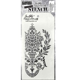 Tim Holtz - Stampers Anonymous CREST-LAYERED STENCIL