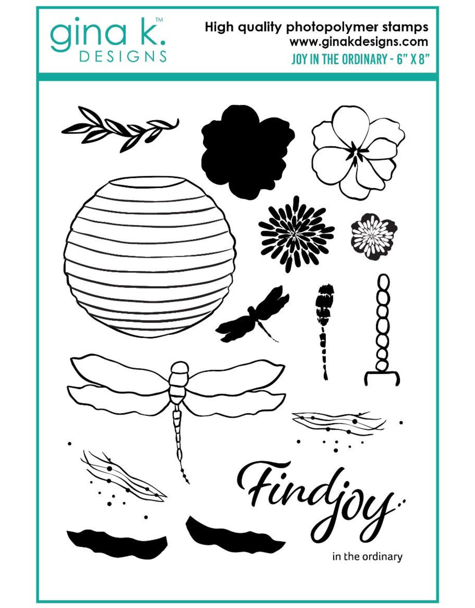 Gina K. Designs Joy in the Ordinary Stamps