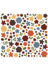 Simple Stories Color Vibe Flowers Bits & Pieces - Fall