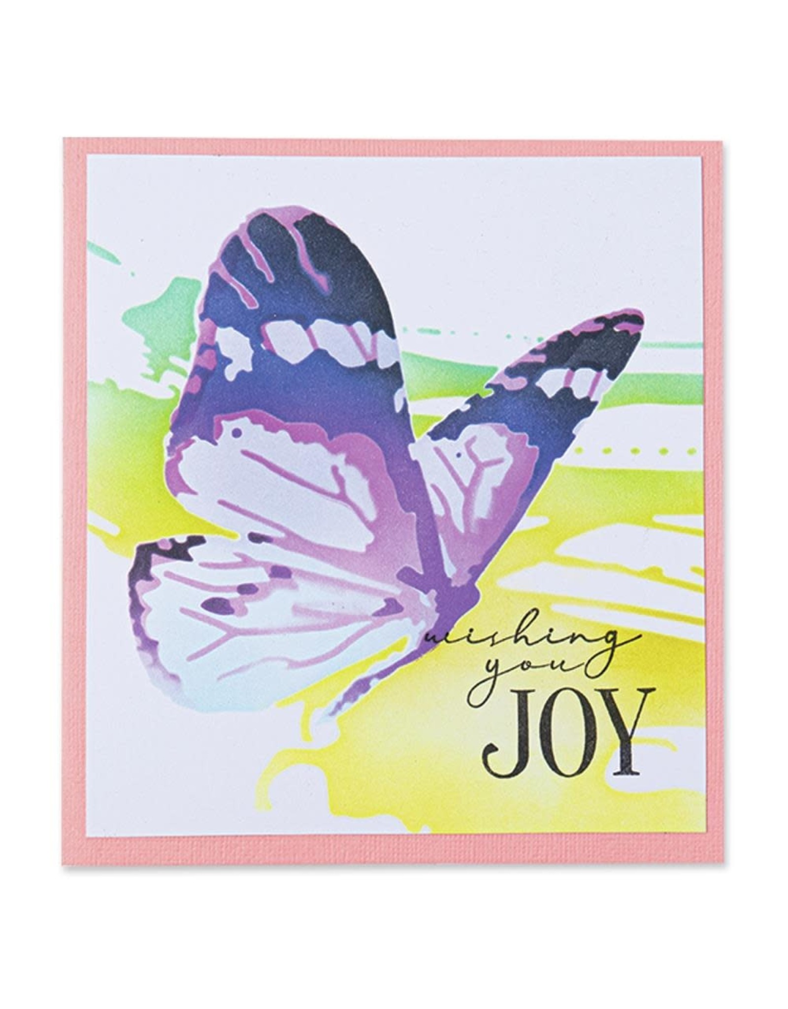 Sizzix Butterfly Layered Stencil 6X6