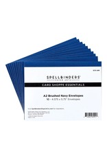 Spellbinders Sealed By Spellbinders Collection - A2 Brushed Navy Envelopes - 10 Pack