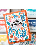 Taylored Expressions Four Seasons Stamp & Stencil Combo