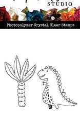 Paper Rose STUDIO Steve the Dino Clear Stamp