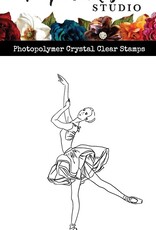 Paper Rose STUDIO Ballerina 3 Clear Stamp