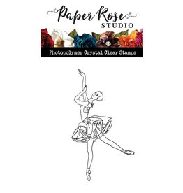 Paper Rose STUDIO Ballerina 3 Clear Stamp