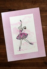 Paper Rose STUDIO Ballerina 3 Clear Stamp