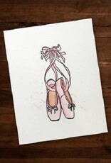 Paper Rose STUDIO Ballet Shoes Clear Stamp