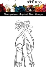 Paper Rose STUDIO Ballet Shoes Clear Stamp