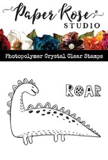 Paper Rose STUDIO Sam the Dino Clear Stamp