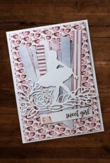Paper Rose STUDIO Floral Dancer Metal Cutting Die
