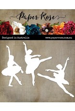 Paper Rose STUDIO Ballerina Trio 2 Metal Cutting Die